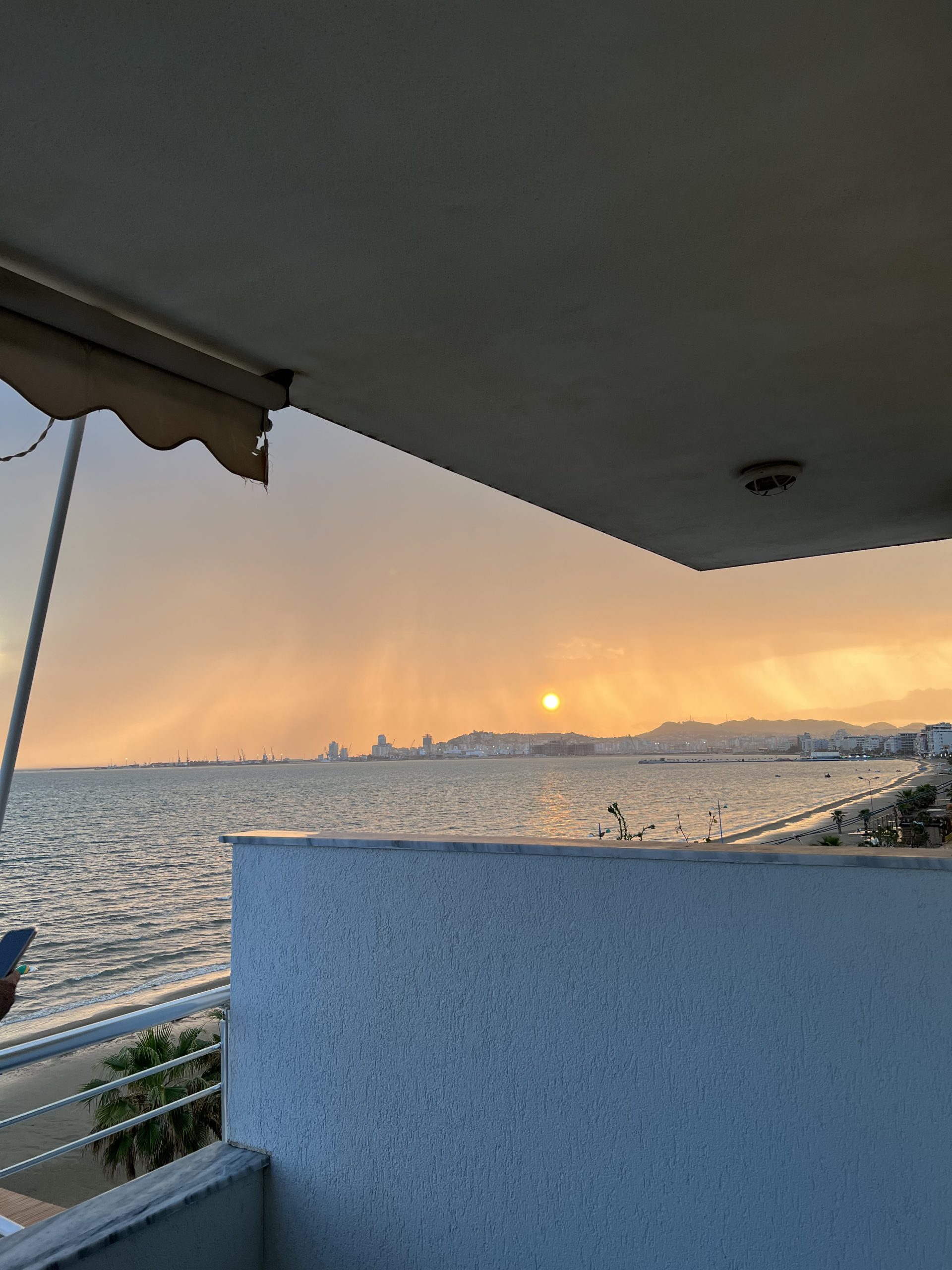 balcony-sunset