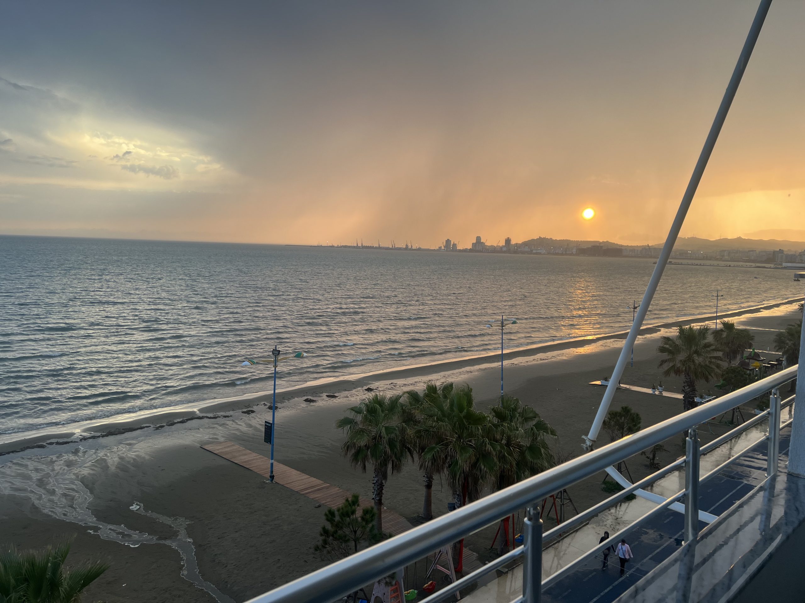balcony-sunset